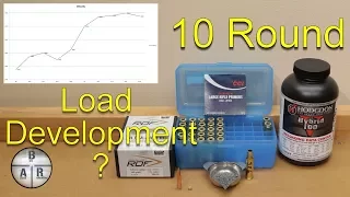 Using the Scott Satterlee load development technique with the Nosler 140 RDF and Hodgden H100V