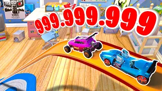 SALTO DALLA RAMPA DA 999.999.999 METRI! - Hot Wheels Unleashed