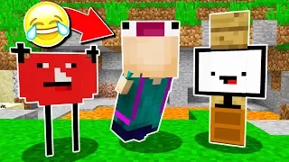 TRY NOT TO LAUGH MINECRAFT CHALLENGE! 😂