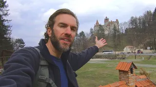 Visiting the Dracula Castle in Transylvania, Romania