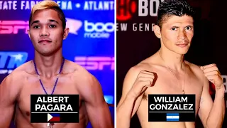 William Gonzalez (Nicaragua) vs Albert Pagara (Philippines) | Knockout, Boxing Fight Highlights