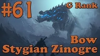 Let's Play MH3U Part 61 - Stygian Zinogre, G Rank [Solo] [Bow]