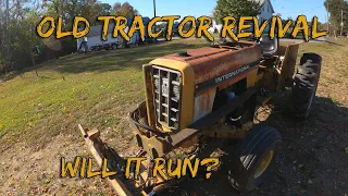 Can I get this Old Forgotten Tractor running? Tractor Revival