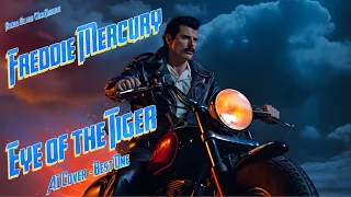 Freddie Mercury - Eye of the Tiger (Best AI Cover Yet ! ) ai Art 8K / Honda Silver Wing Tribute 🔥