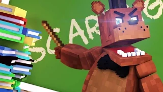 Monster School - FREDDY FAZBEAR'S SCARE CLASS! (Minecraft Roleplay) #5