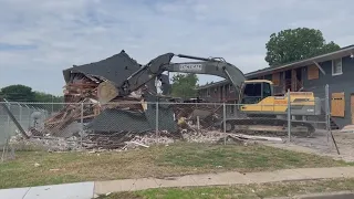 Two Dallas apartments buildings with history of drug sales demolished