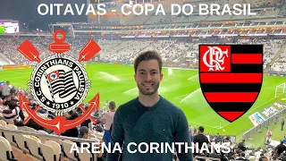 CORINTHIANS X FLAMENGO - OITAVAS COPA DO BRASIL/Show da Torcida do Corinthians e Vitória do Flamengo