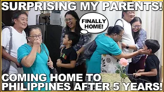 PINAS VLOG: SURPRISING MY PARENTS! COMING HOME TO PHILIPPINES AFTER 5 YEARS!