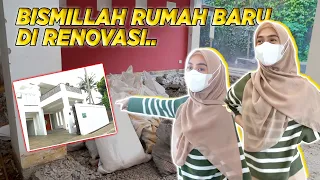 RUMAH BARUKU akhirnya di renovasi!! Wow.. jadi aneh?