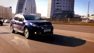 NEW PEUGEOT 2008: Тест-драйв в программе "Москва рулит".