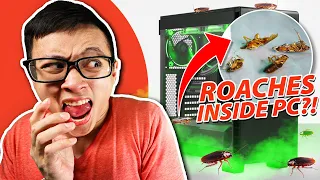 Fixing a COCKROACH INFESTED gaming PC!!! 😱