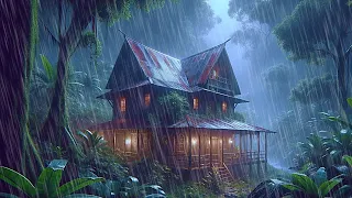 Beat Insomnia To Sleep Instantly With Rain Sounds - Rain Sounds For Sleeping - Deep Sleep In Rain