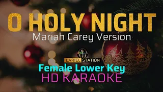 O HOLY NIGHT | KARAOKE - Female Lower Key