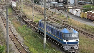 2021/05/31 JR Freight: Cargo Trains at Tokyo Kamotsu Terminal