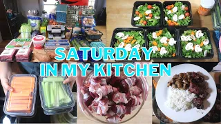 SATURDAY IN MY KITCHEN | WALMART GROCERY HAUL AND FOOD PREP