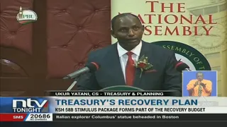 National Treasury unveil Ksh 3 22T budget focusing on economic recovery