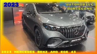 2023 Mercedes Benz AMG EQE 43 4Matic SUV Interior and Exterior Walkaround Automobile Barcelona 2023