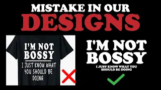 Common Mistake In Our Designs | Advance T-Shirt Design Tutorial | T-Shirt Graphic Design | MBA