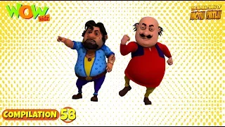 Motu Patlu - Non stop 3 episodes | 3D Animation for kids - #58