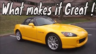 What Makes the Honda S2000 Great