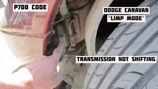 Dodge Caravan  Transmission Will Not Shift At Any Speed