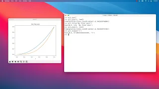 Install Python with NumPy SciPy Matplotlib on macOS Big Sur Apple Silicon M1