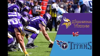 Derrick Henry's First Start! Minnesota Vikings vs Tennessee Titans Week 1 2016 FULL GAME