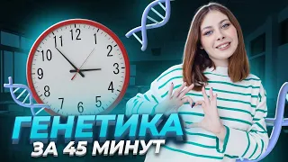 Вся теория по генетике за 45 минут | Биология ЕГЭ для 10 класса | Умскул