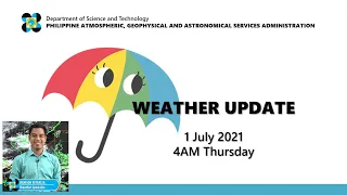 Public Weather Forecast Issued at 4:00 AM July 1, 2021