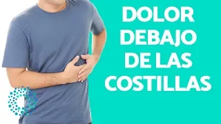 DOLOR DEBAJO de las COSTILLAS del LADO IZQUIERDO