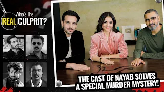 The Cast Of Nayab Solves A Special Murder Mystery | Yumna Zaidi | Usama Khan | Fawad Khan | FUCHSIA