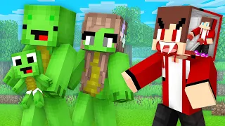 JJ Control Evil JJ To Prank Mikey Family in Minecraft (Maizen)