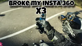 How I Broke my INSTA 360 X3 🤦‍♂️ | Ride to Cape Solander | pt.2 | MT-09 |