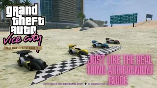 GTA Vice City - Just like the real thing bandit race! Achievement / Trophy guide. Definitive Edition