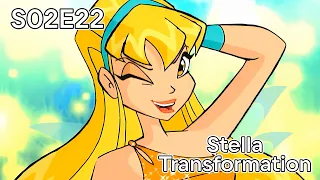 Winx Club: ST | Season 2 Episode 22 - Stella transformation 4K