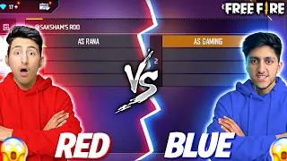 Rad Vs Blue Colours Battle In Free fire😨🤣 - Garena Free Fire