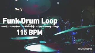 Funk Drum Loop 115bpm (Simple Groove Beat)