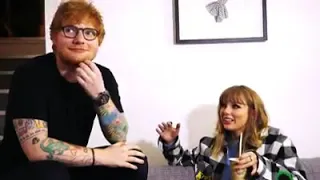 Taylor Swift with Ed Sheeran