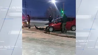 Пятерых человек доставили в больницу после ДТП в Петропавловске