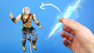 I made ZEUS from Fortnite as CLAYMATION