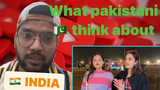 What pakistani 🇵🇰 think about india 🇮🇳 ! Reaction video by pahadiभुला