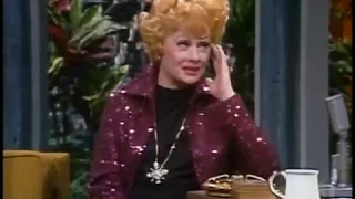 Lucille Ball with Desi Jr  on Carson 3/22/74