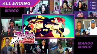 JOJO ALL ENDING 1-10 || REACTION MASHUP