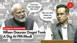 How Gaurav Gogoi Took A Dig At PM Modi Over His 'Biggest OBC' Remark?