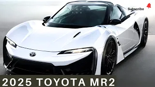 Finally Unveiled 2025 Toyota MR2 New Model - AMAZING Design & Engine!