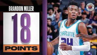 2nd Overall Pick Brandon Miller Drops 18 Pts In Summer League Debut!