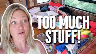 Tiny Home with Too Much Stuff  | Organize with me!