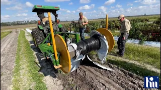 Pick up plastic mulch with lightning speed - Kennco