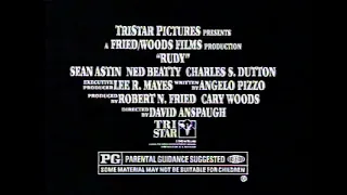 Rudy Movie Trailer 1993 - TV Spot