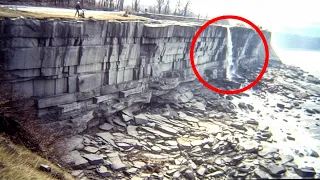 After Engineers Drained The Niagara Falls, Observers Made A Stomach-Churning Discovery
